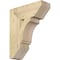 Ekena Millwork Imperial Slat Rough Sawn Bracket, Douglas Fir, 6"W x 18"D x 22"H BKT06X18X22IMP06RDF - alternate 1